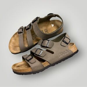 Birkenstock Birki's Canberra Ellice Triple Strap Sandal Shoes Womens EU 38 US 7